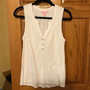 Lilly Pulitzer white Essie top